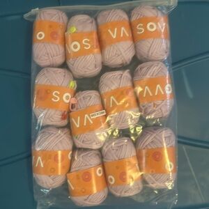 Tube yarn 12  pcs